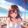 テラスでご飯 6枚目