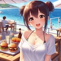 テラスでご飯 7枚目