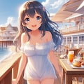 テラスでご飯 5枚目