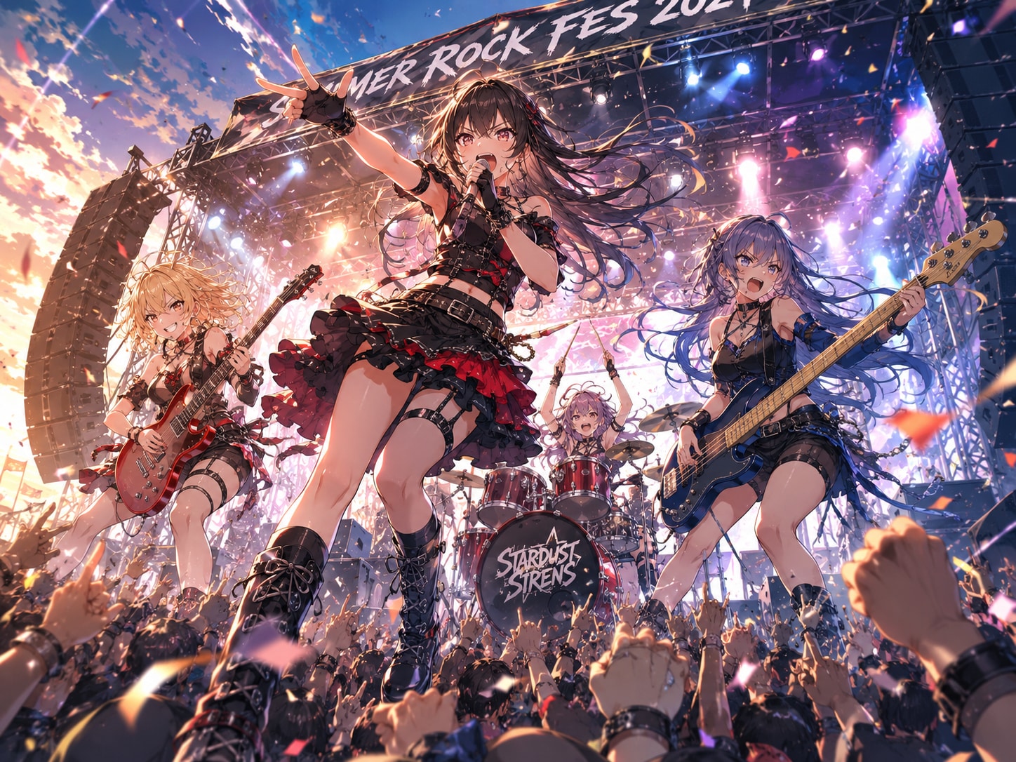 夏だ祭りだサマフェスだ！ | の人気AIイラスト・グラビア