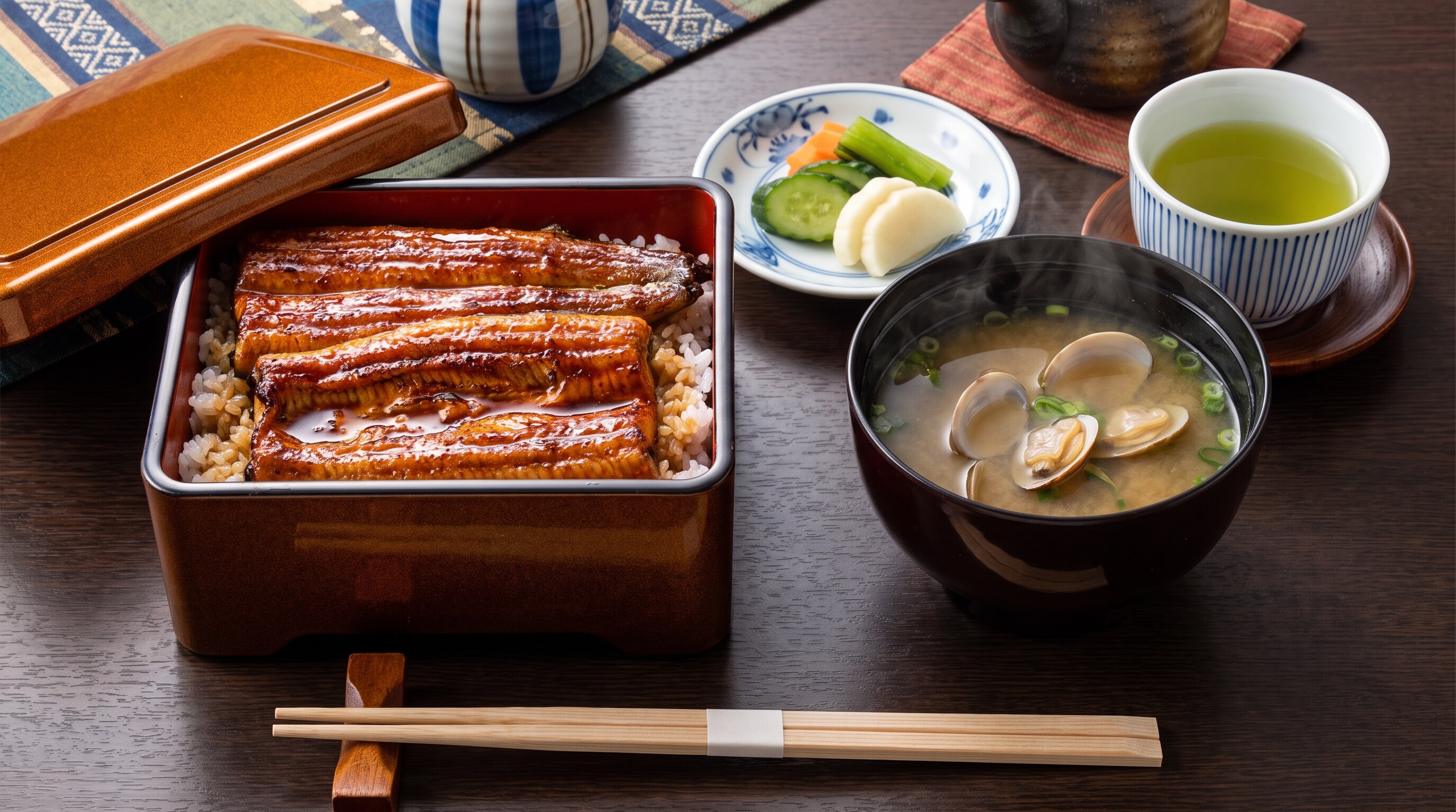 摩訶不思議食堂の鰻重膳