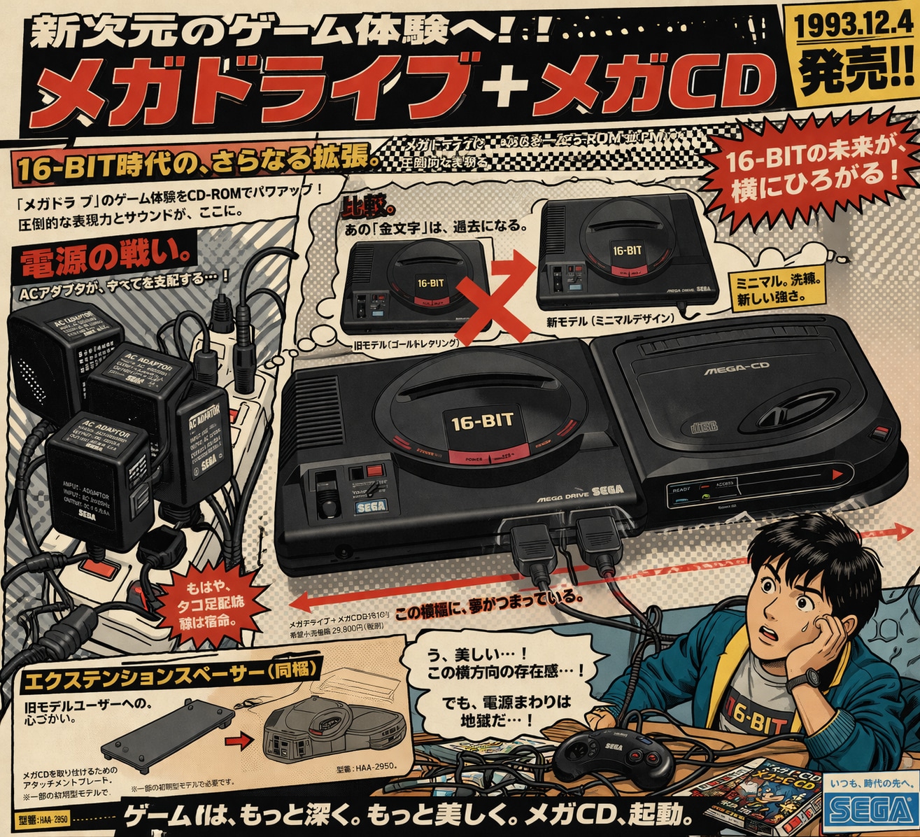 The Birth of the Horizontal 16-Bit Empire 1993 | の人気AIイラスト・グラビア