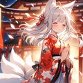 半妖･もふもふ狐 2枚目