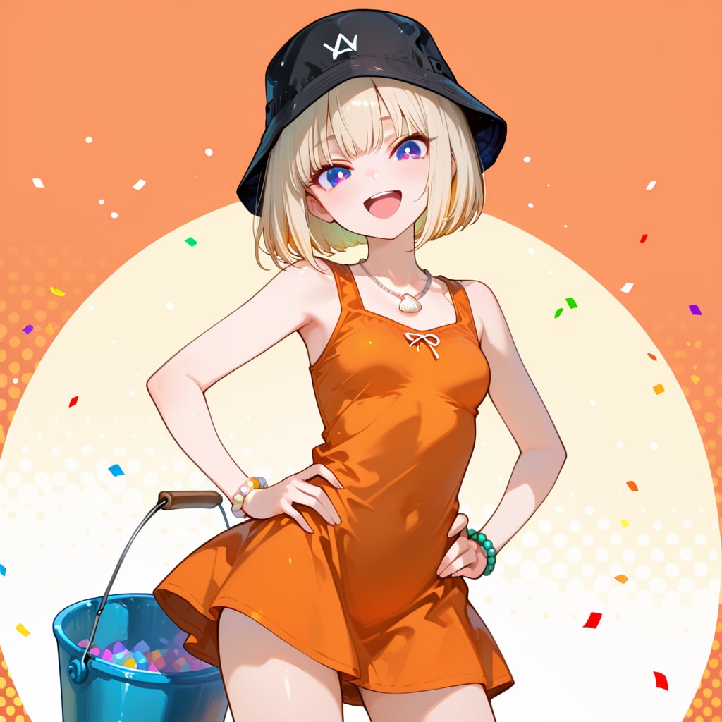夏ワンピ[Ｔdress×無印]