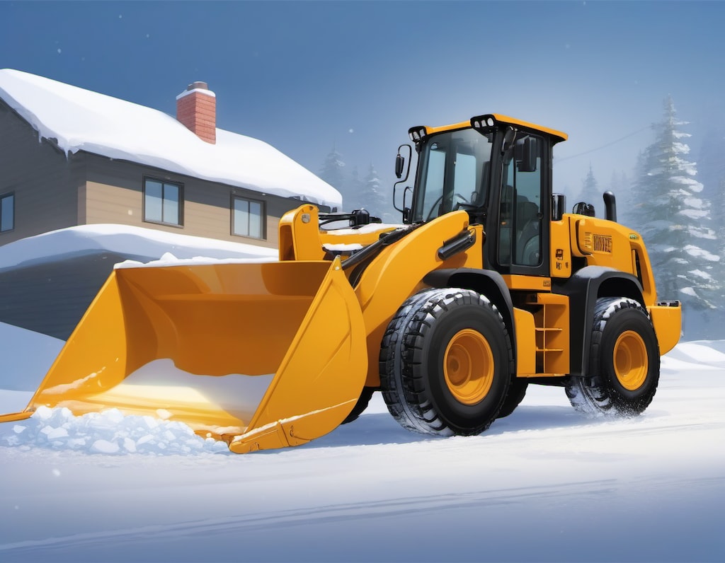 冬に活躍する重機
