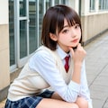 しゃがむ子 5枚目