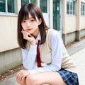 しゃがむ子 4枚目
