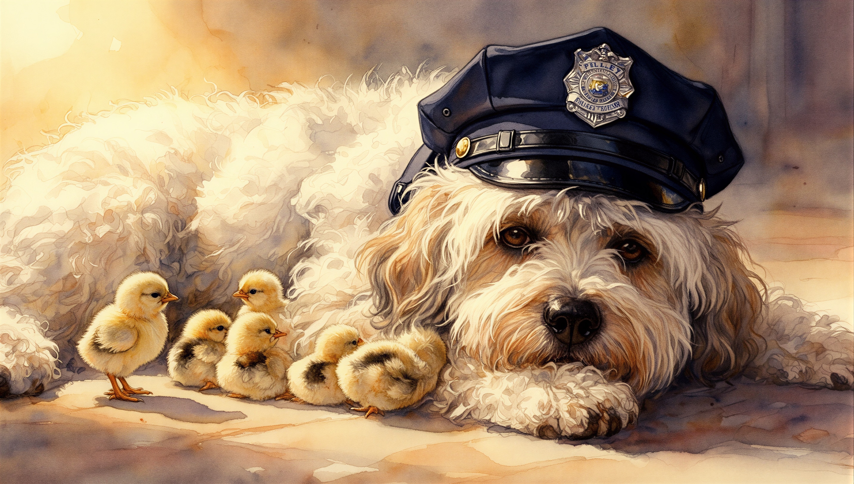 やわらかな警備犬 | の人気AIイラスト・グラビア