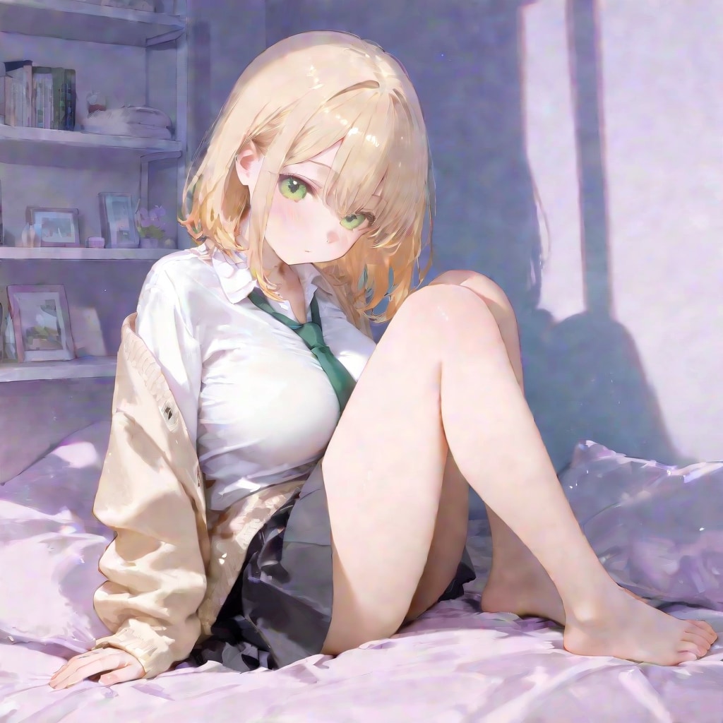 自室の沙也ちゃん