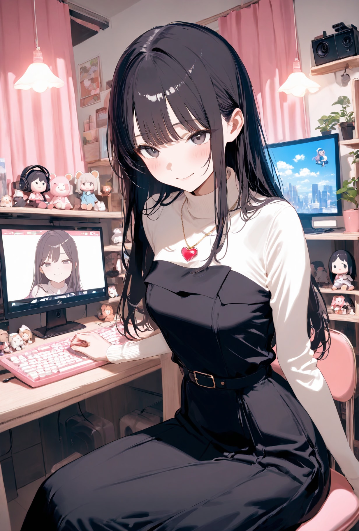 黒髪のお姉さん | の人気AIイラスト・グラビア