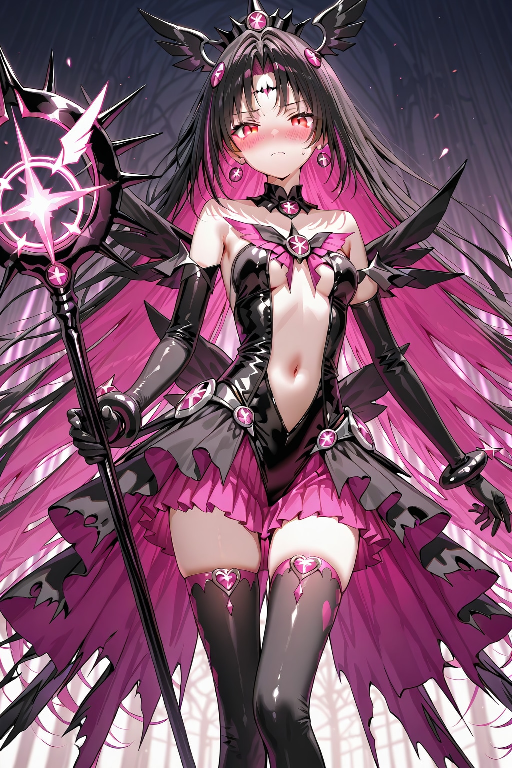 悪役っぽい魔法少女