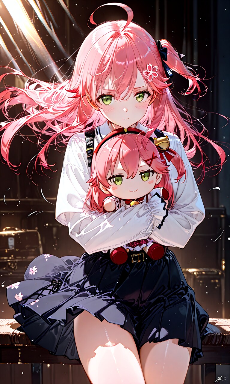 The girl