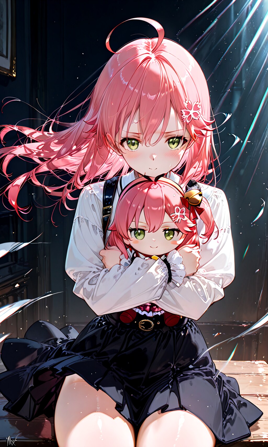 The girl