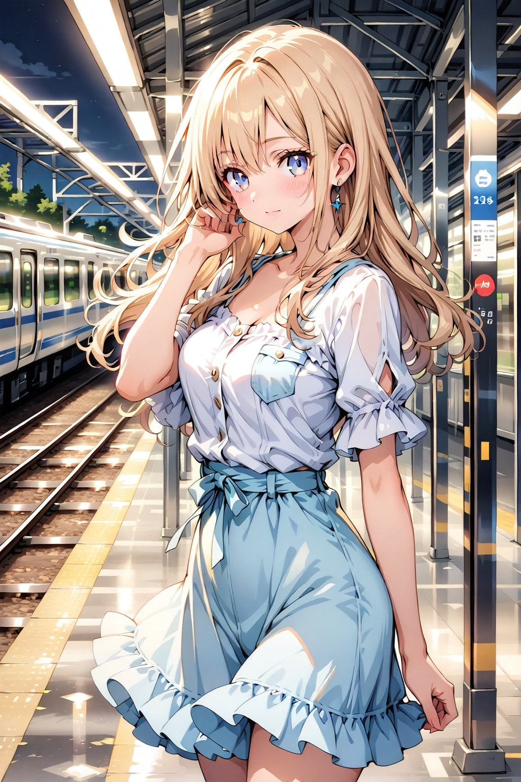 駅のホーム