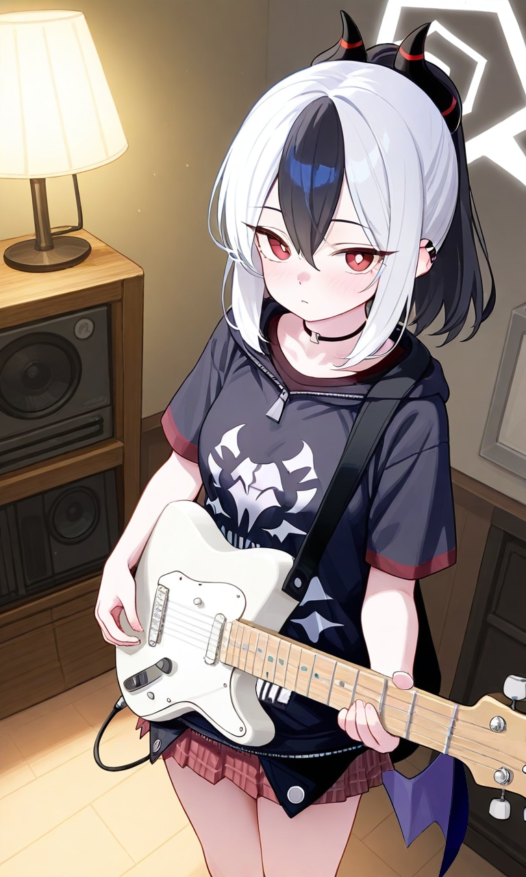 鬼方カヨコ　ギター1 | の人気AIイラスト・グラビア