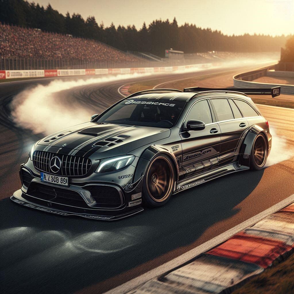 メルセデスベンツワゴンのドリ車