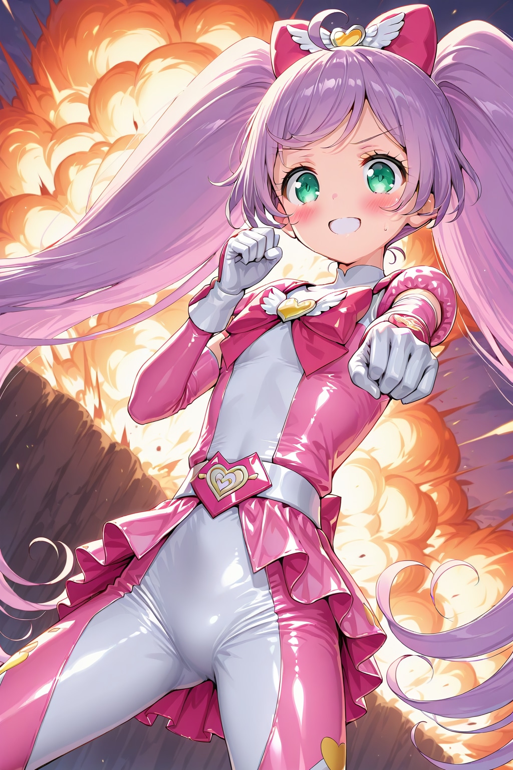 らぁらちゃんのマッドサイエンティスト&戦隊コスプレ♪