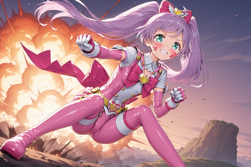 らぁらちゃんのマッドサイエンティスト&戦隊コスプレ♪