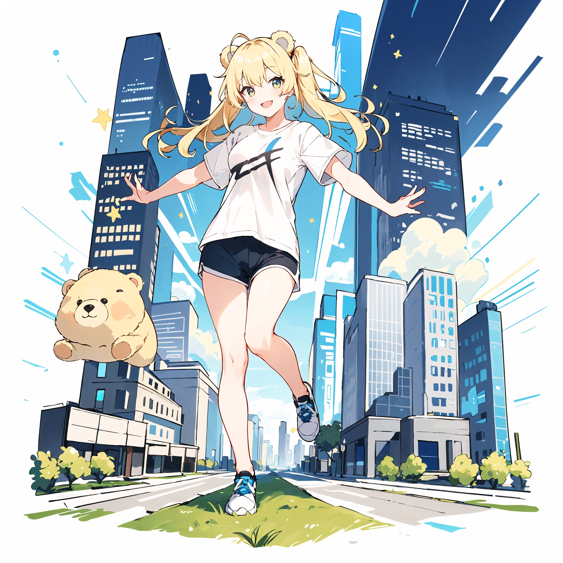 都会を駆ける👟