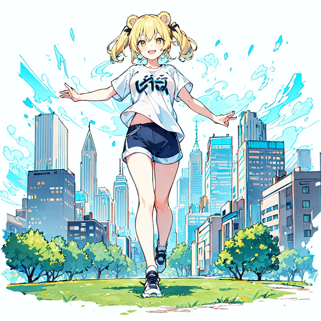都会を駆ける👟