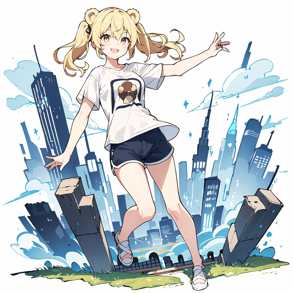 都会を駆ける👟