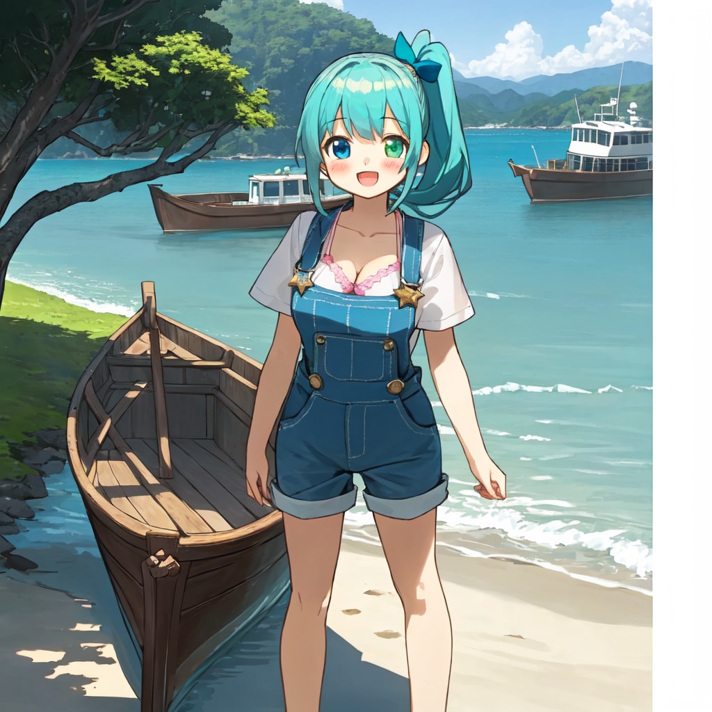 櫻琴音のひとり旅行【田舎の港町】