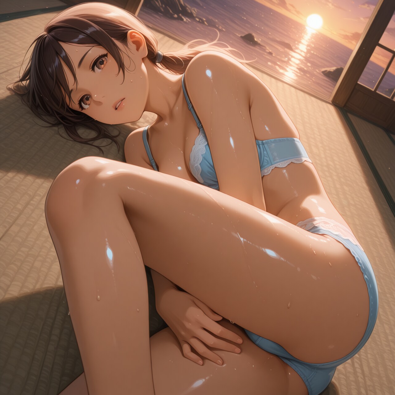 くららちゃんの下着写真集ごっこ