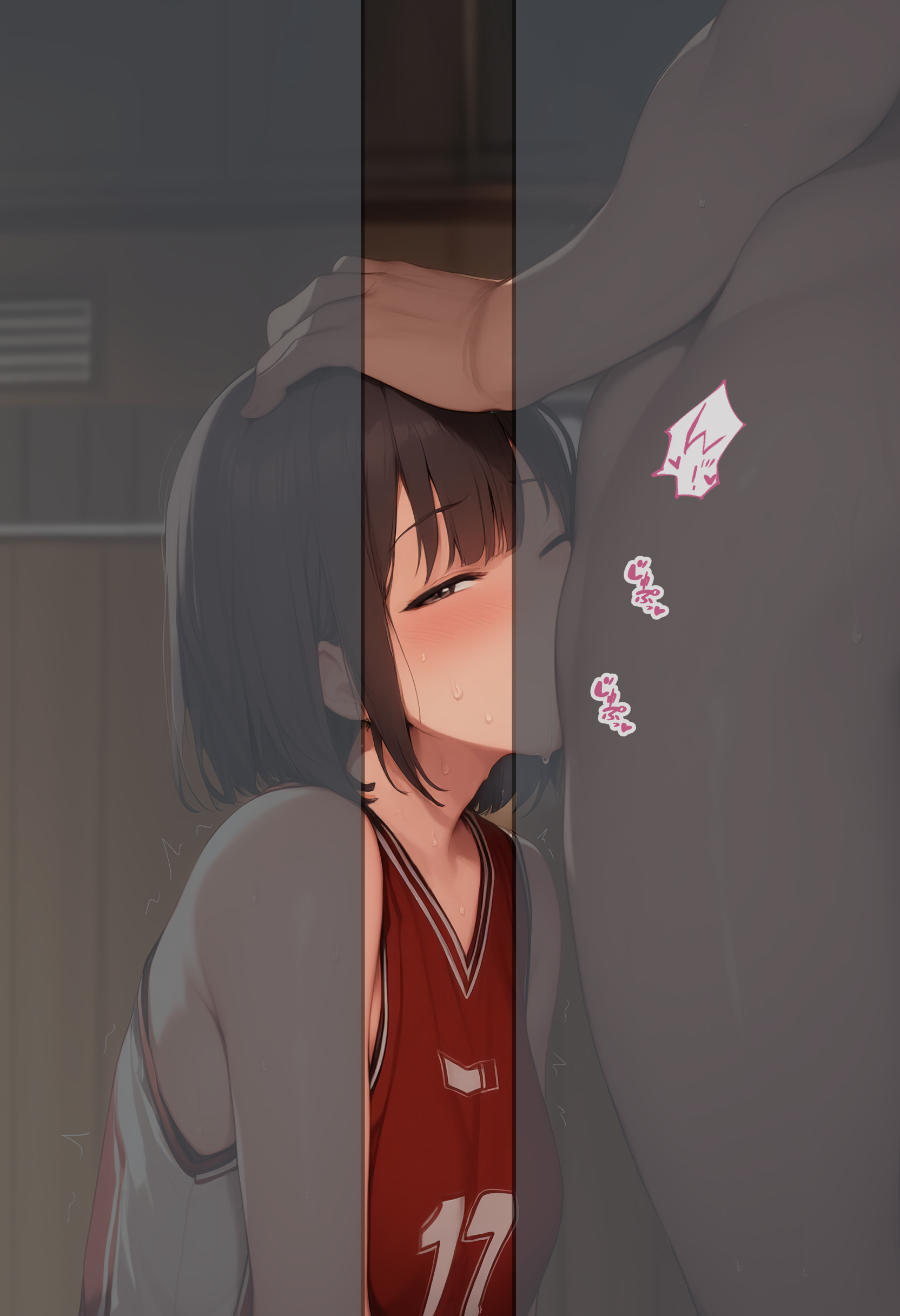 コーチにNTRフェラ（覗き）