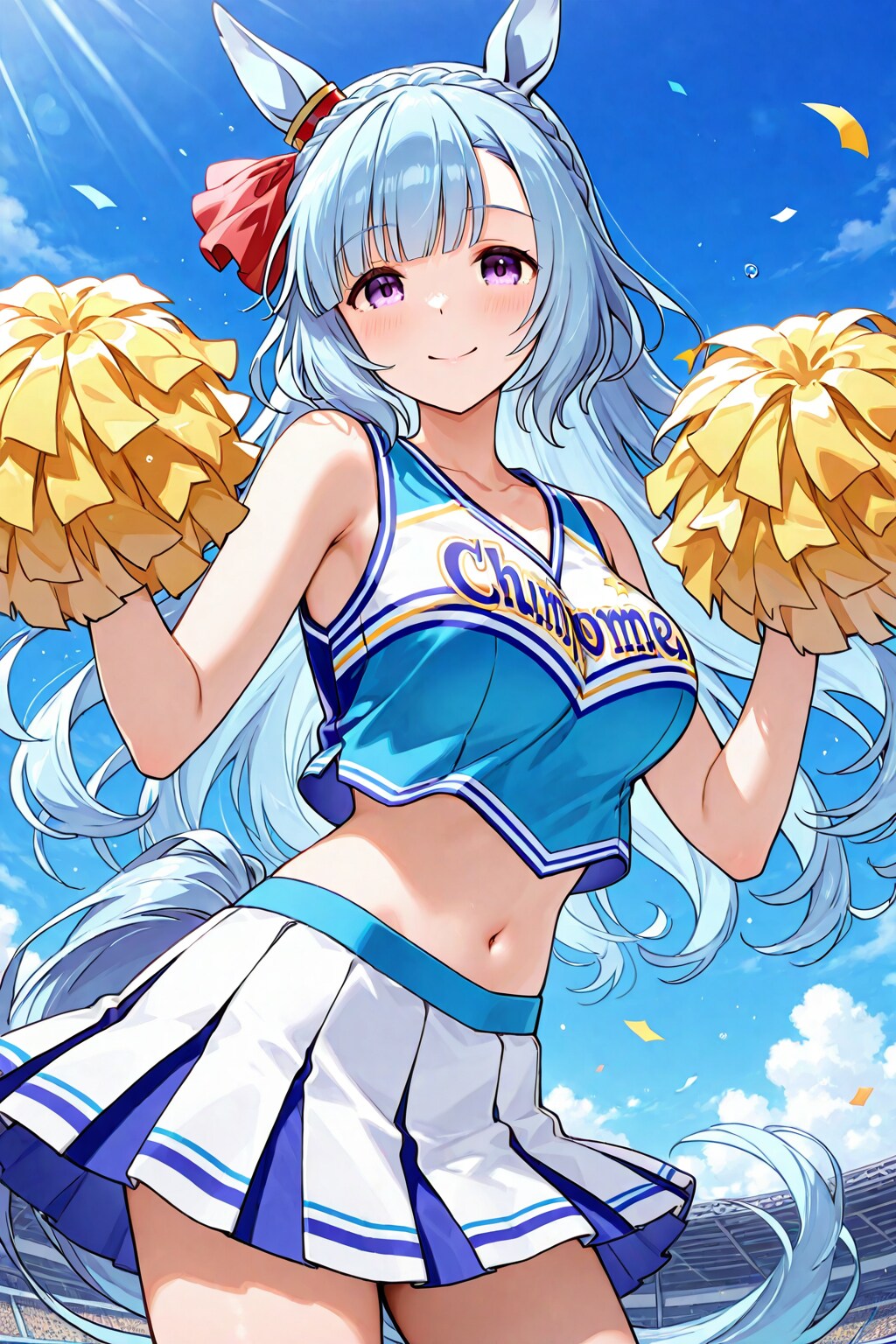 メジロアルダン（チアガール） | の人気AIイラスト・グラビア