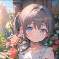 お花屋さんの看板娘な小さな女の子 12枚目