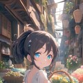お花屋さんの看板娘な小さな女の子 7枚目