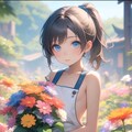 お花屋さんの看板娘な小さな女の子 11枚目