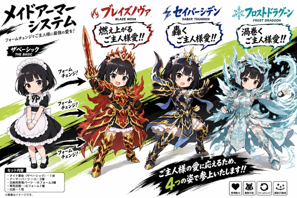 ココロにメイドが流れ出す★