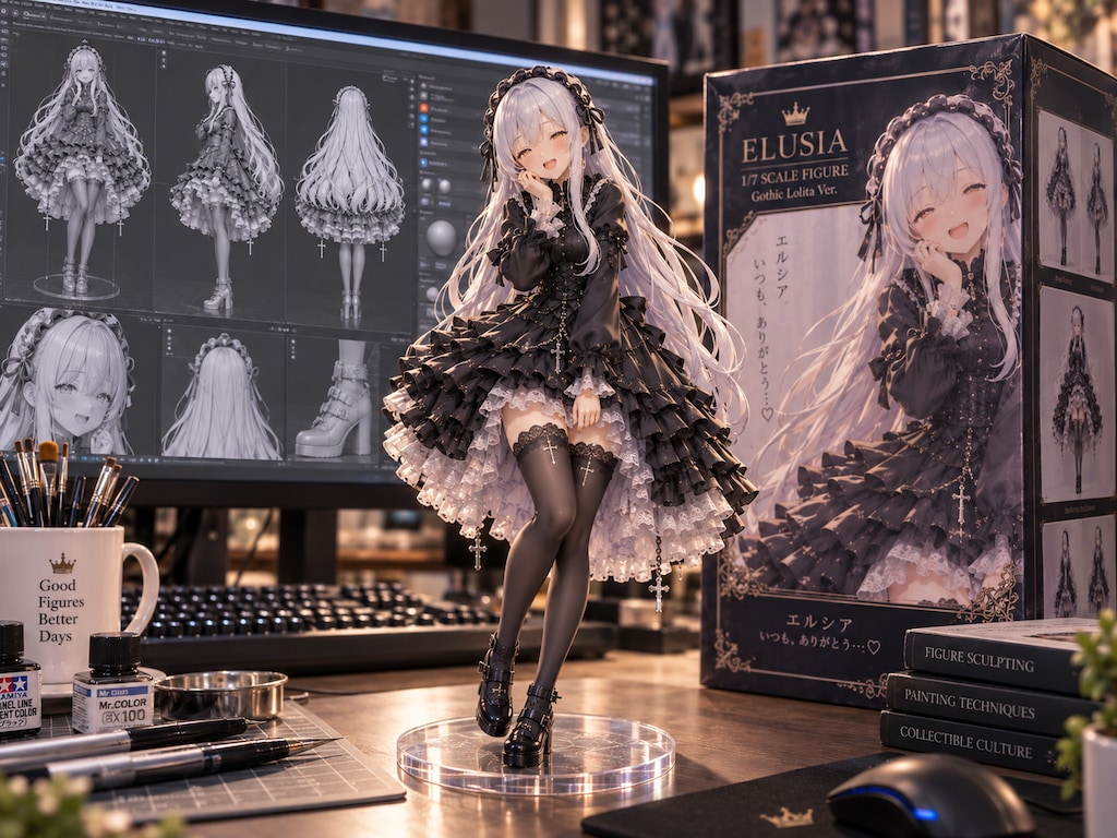 エルシア、1/7スケールであなたの机へ