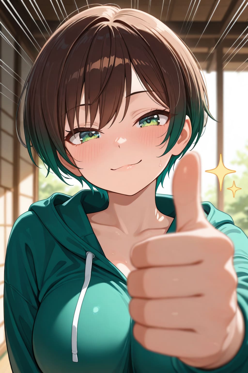 593ドヤ顔はチャームなボーイッシュ