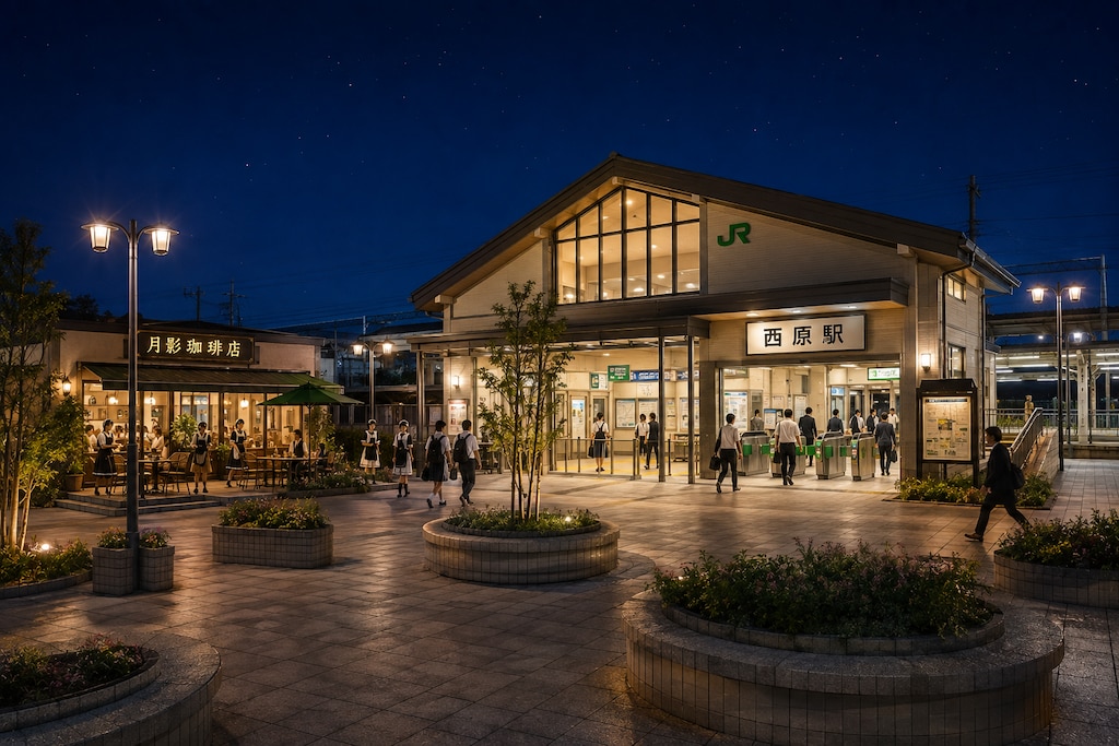 駅前の「月影珈琲店」　１
