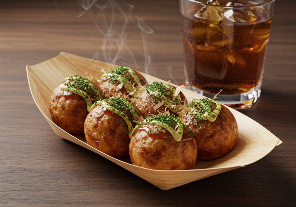 デザートのたこ焼き