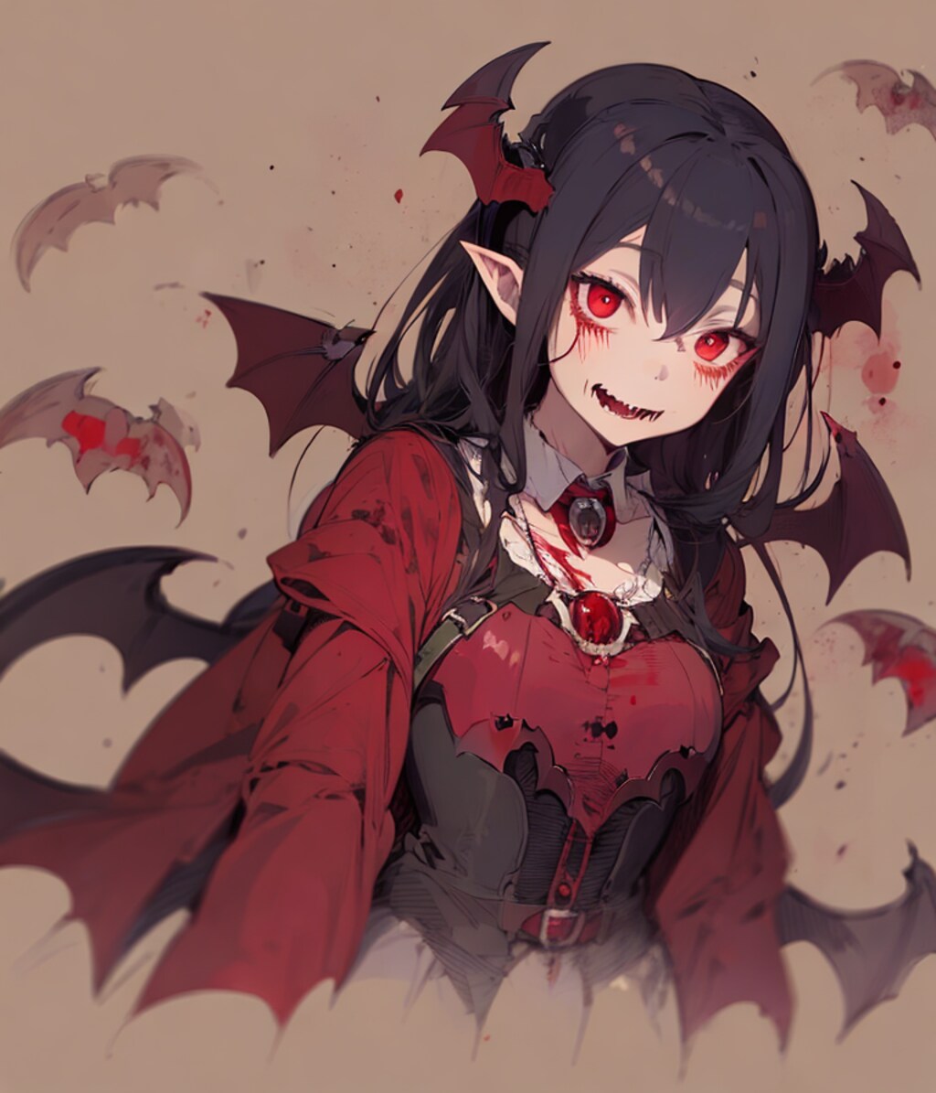 ギザ歯吸血鬼少女