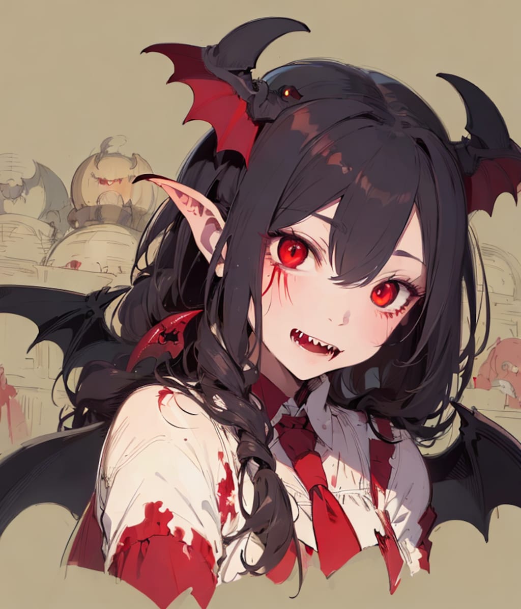 ギザ歯吸血鬼少女