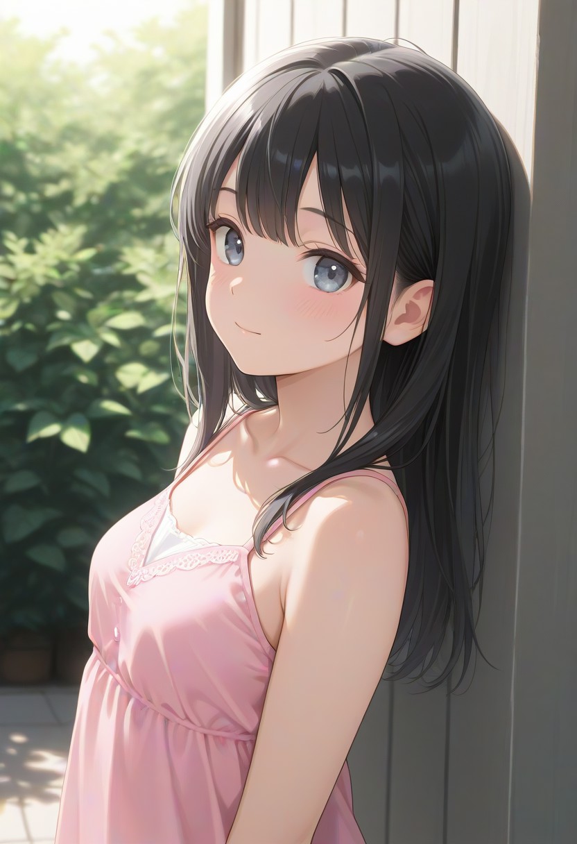 黒髪の美少女(372)