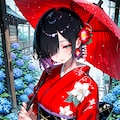雨の日のお嬢様　その４ 2枚目