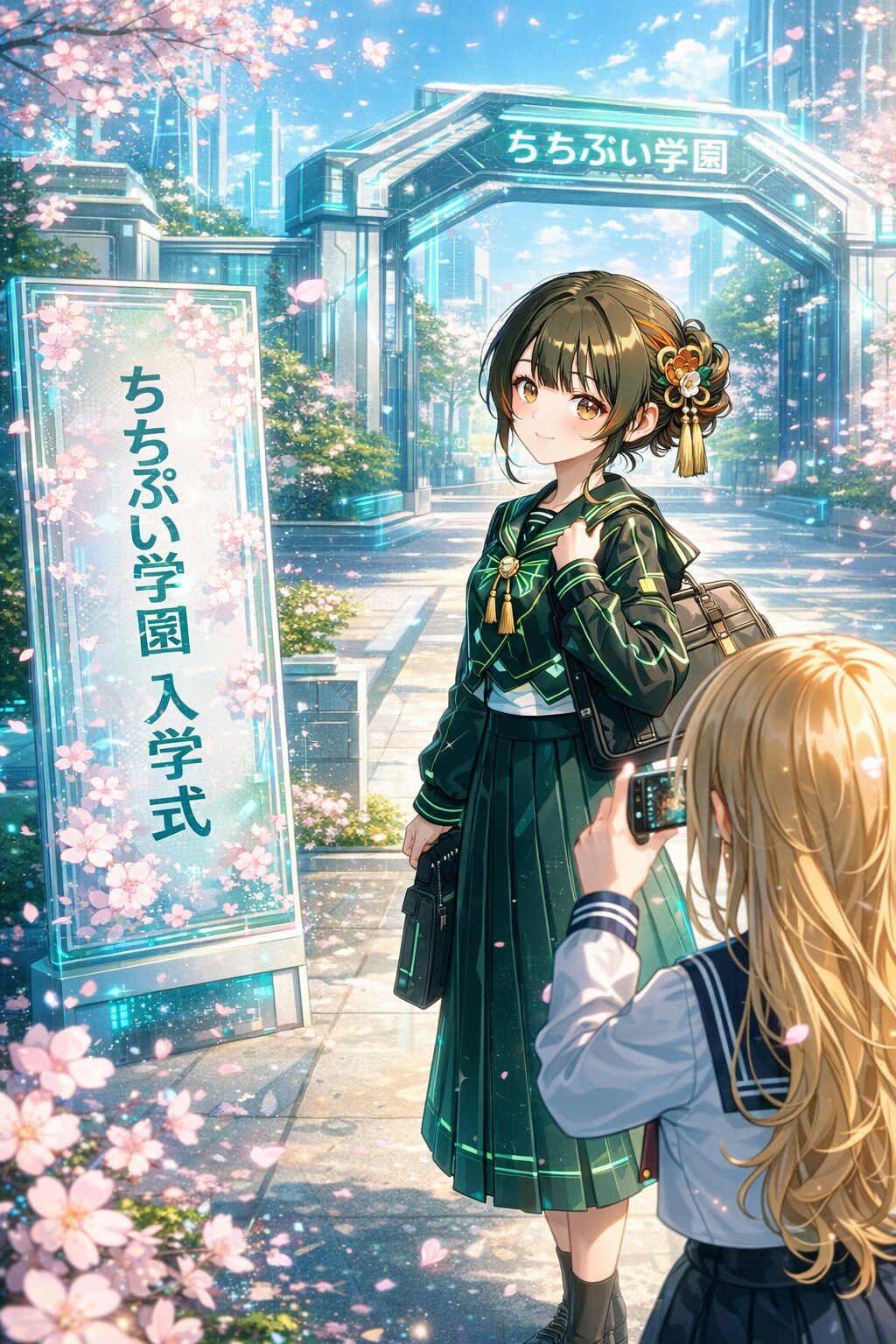 入学BONSAIちゃん
