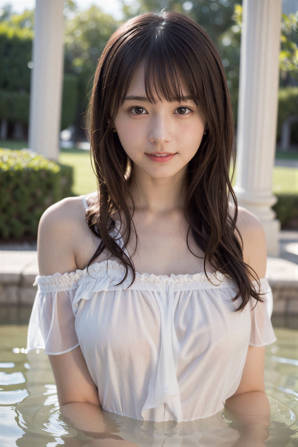 バスルームのお姫様