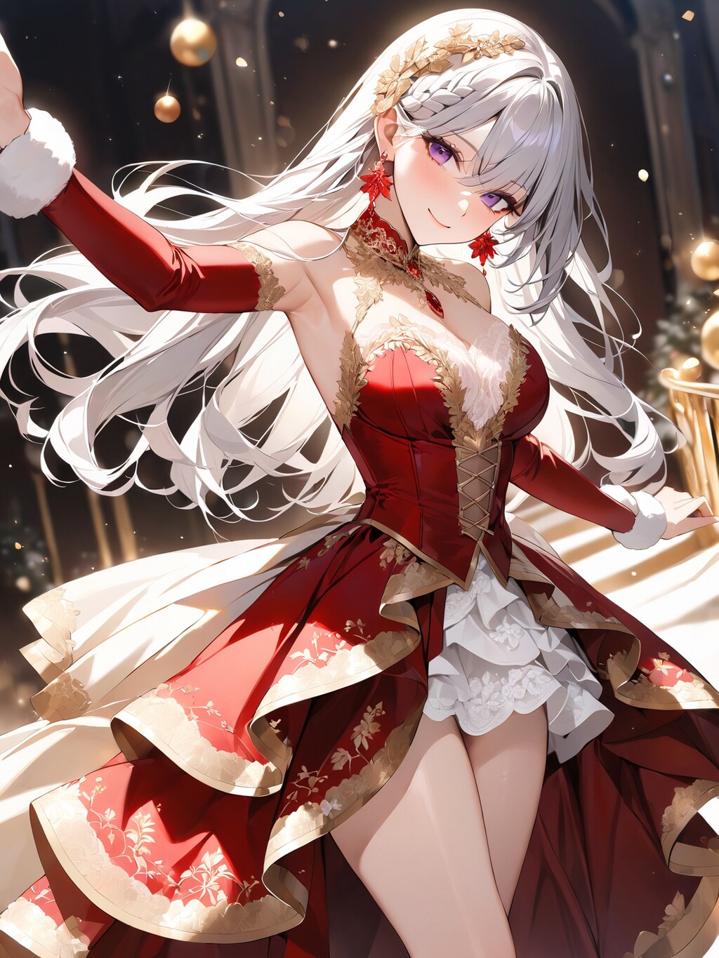 クリスマスドレス