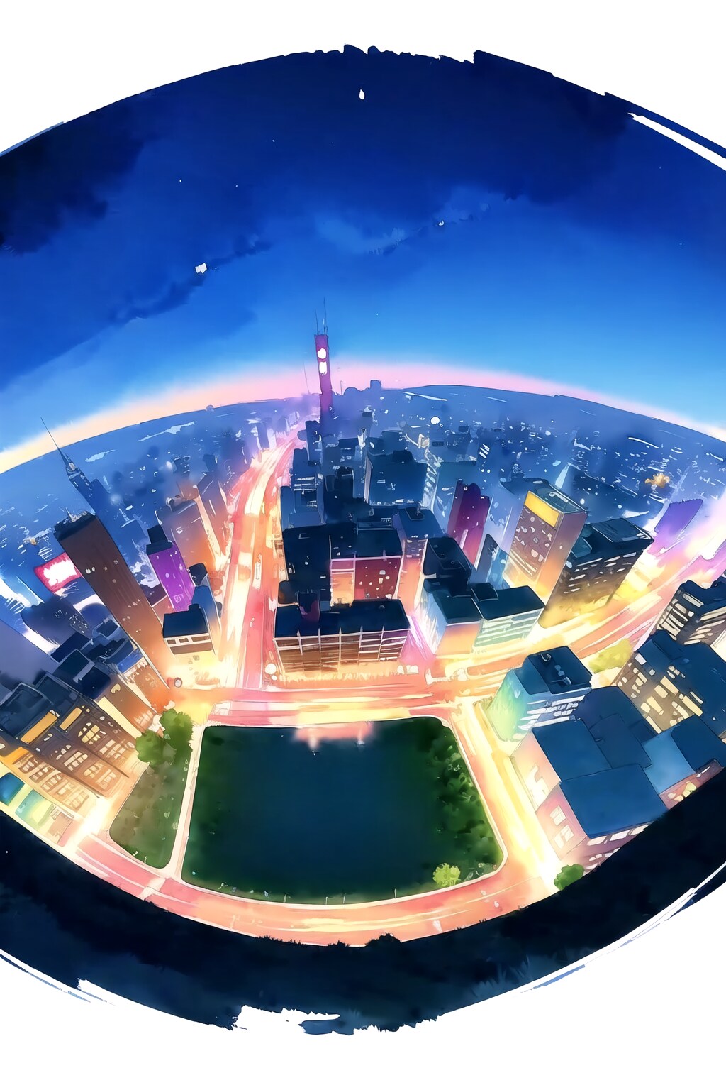 magnificent panorama view