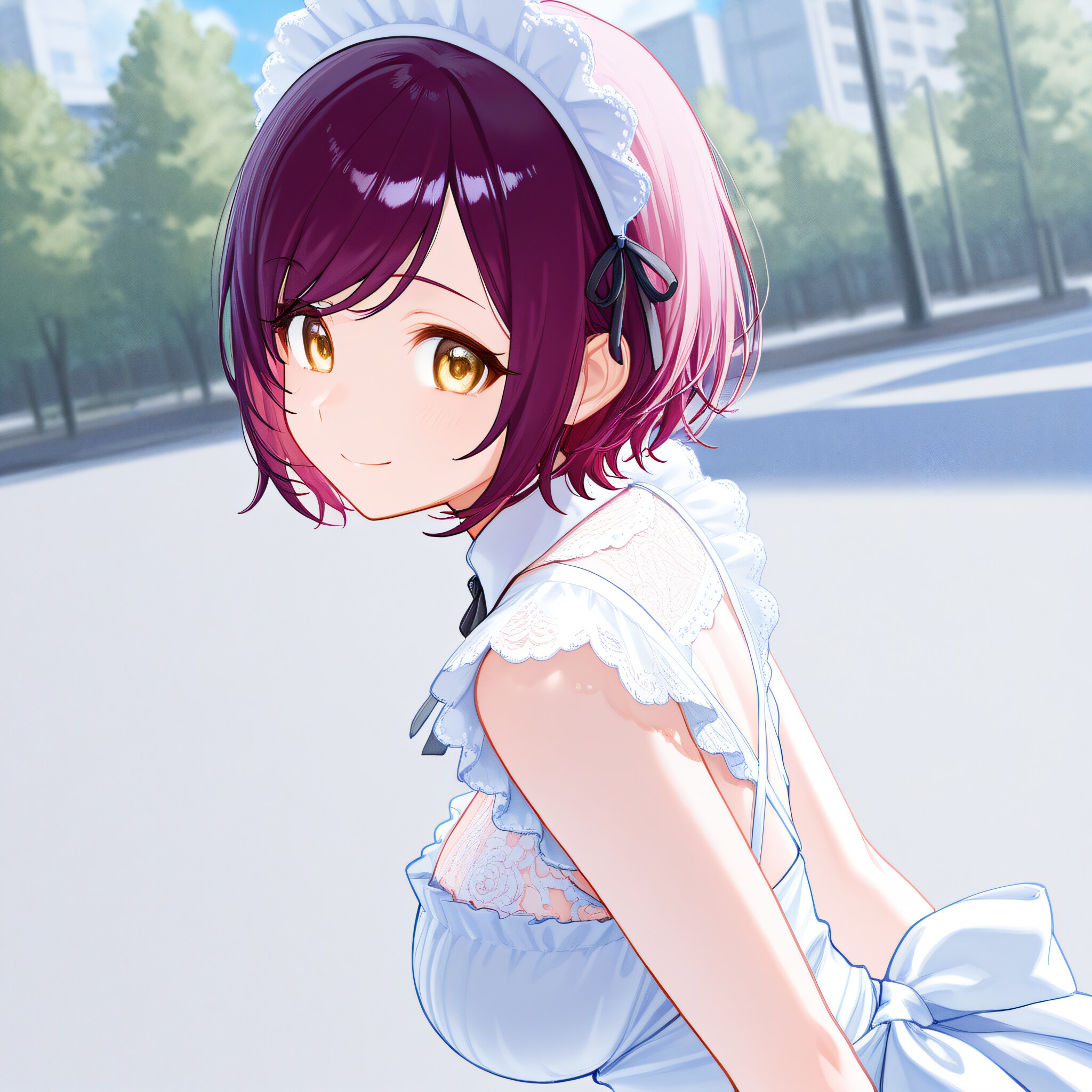 こんにちは（挨拶メイドの芽衣ちゃん）