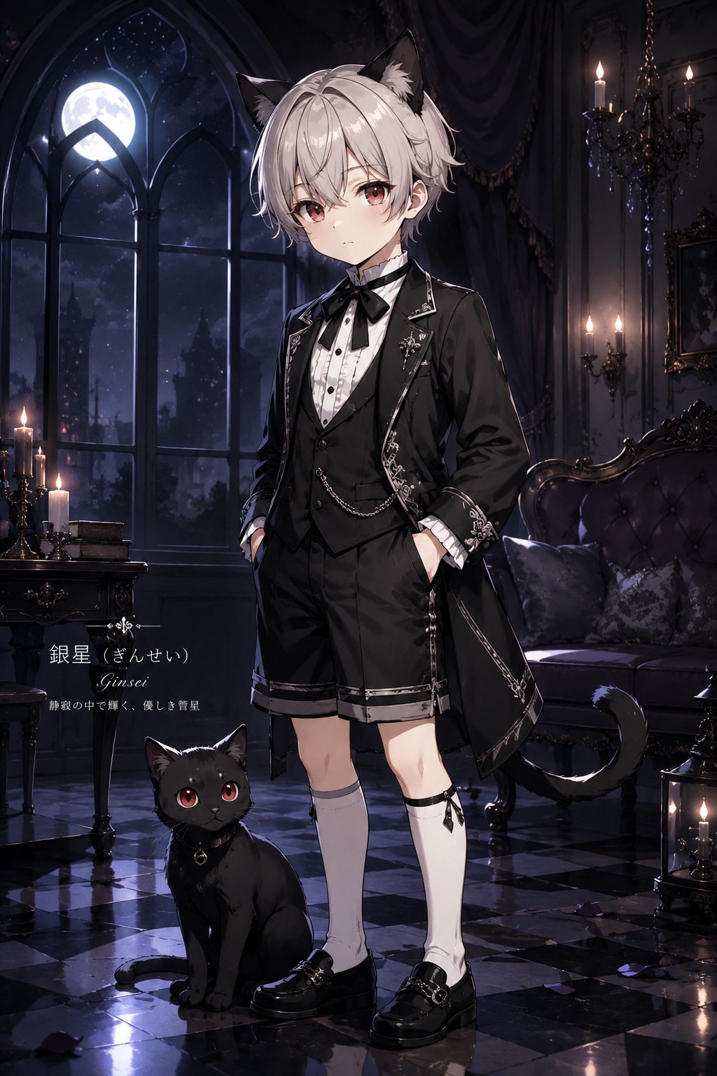 うちの子たちを男の子にしてみた