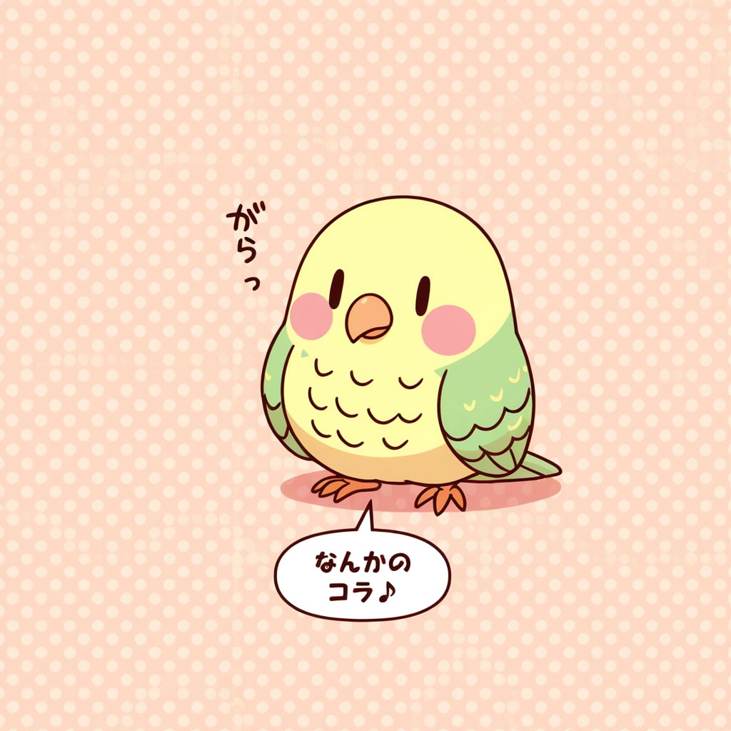 気まぐれインコ