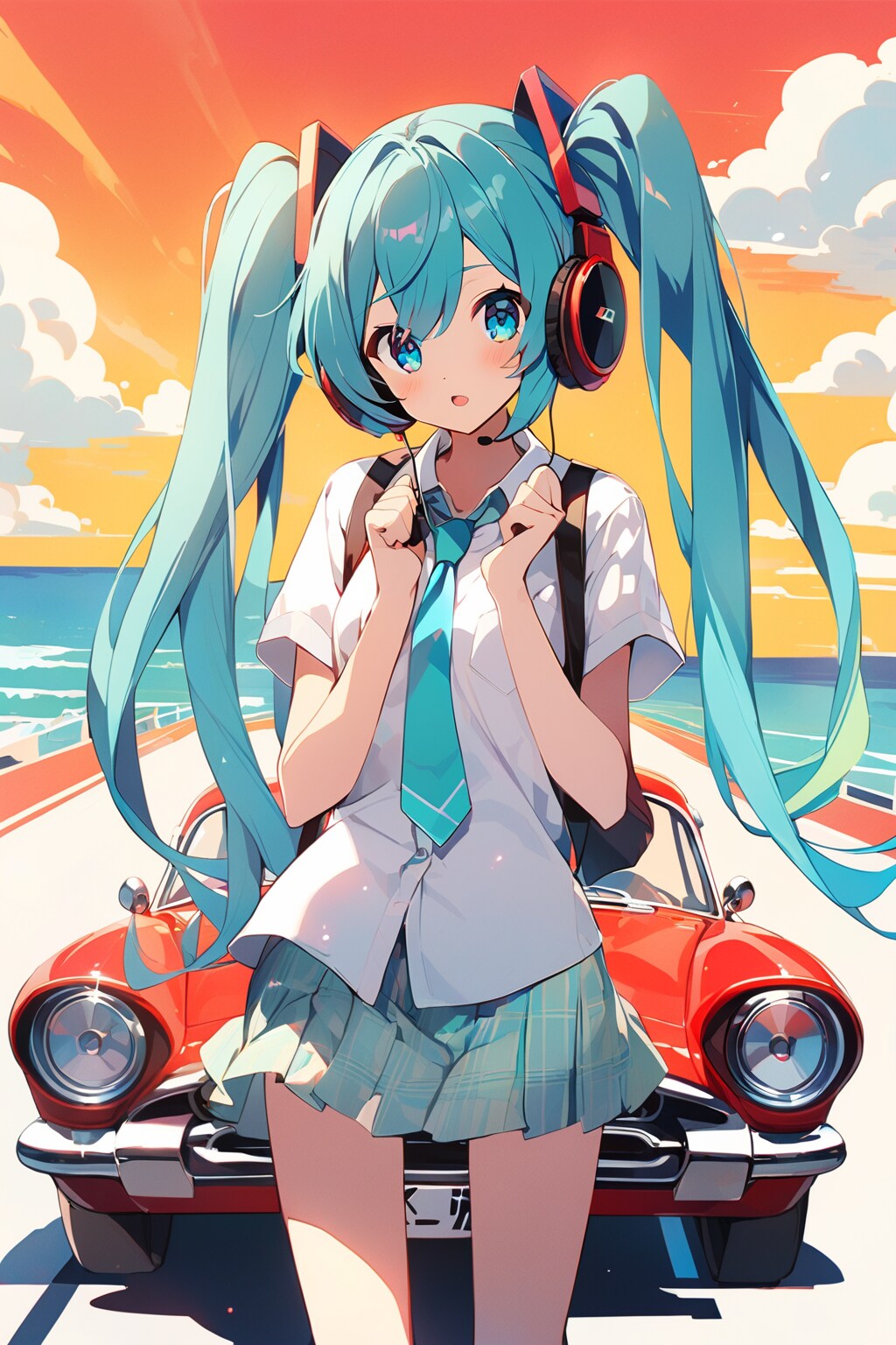 レトロなミク | の人気AIイラスト・グラビア