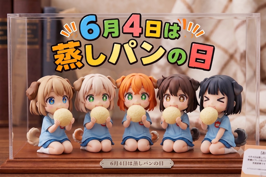 ６月４日は蒸しパンの日